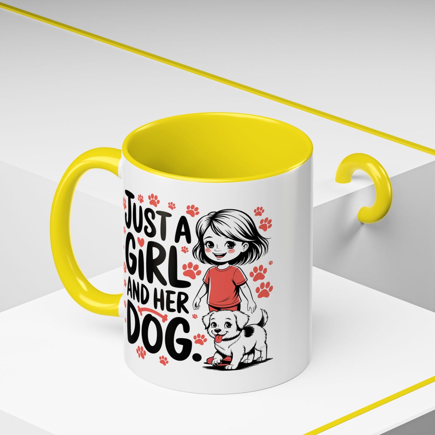 Animal Mug - Just a Girl and Her Dog
