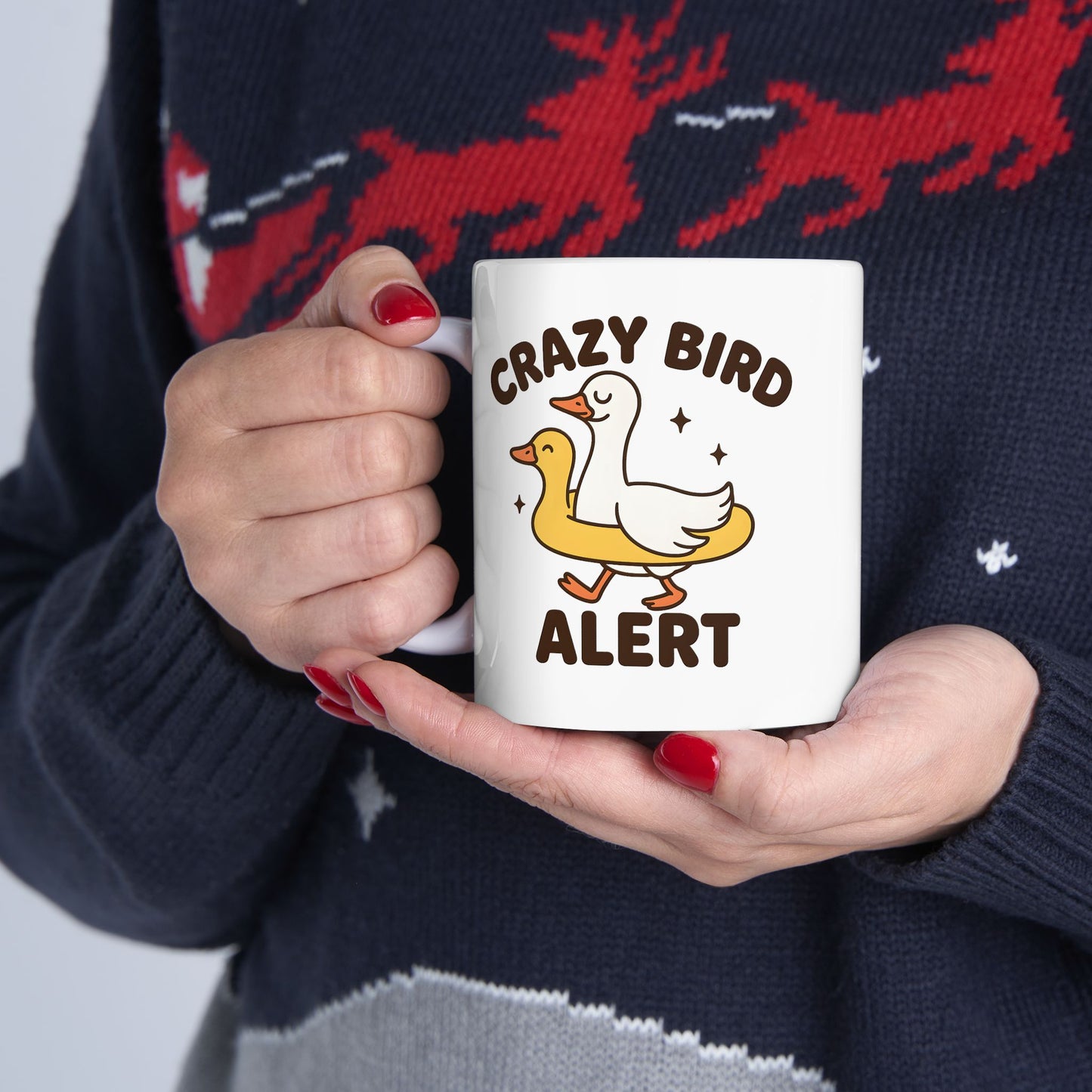 Office Mug - Crazy Bird
