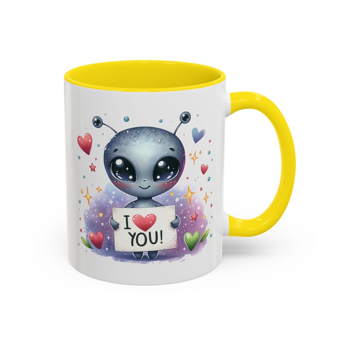 Anniversary Mug - I Love You Alien