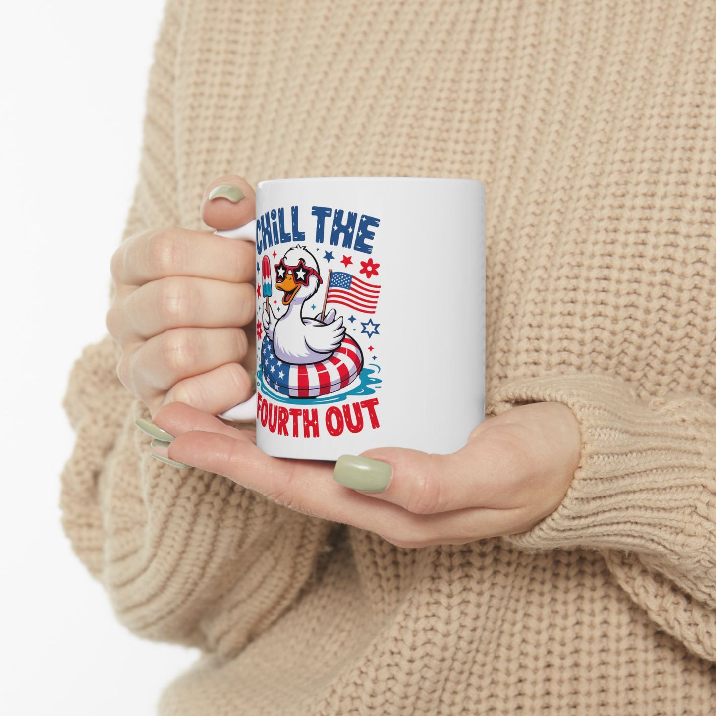 4th of July Mug - Chill the Fourth Out