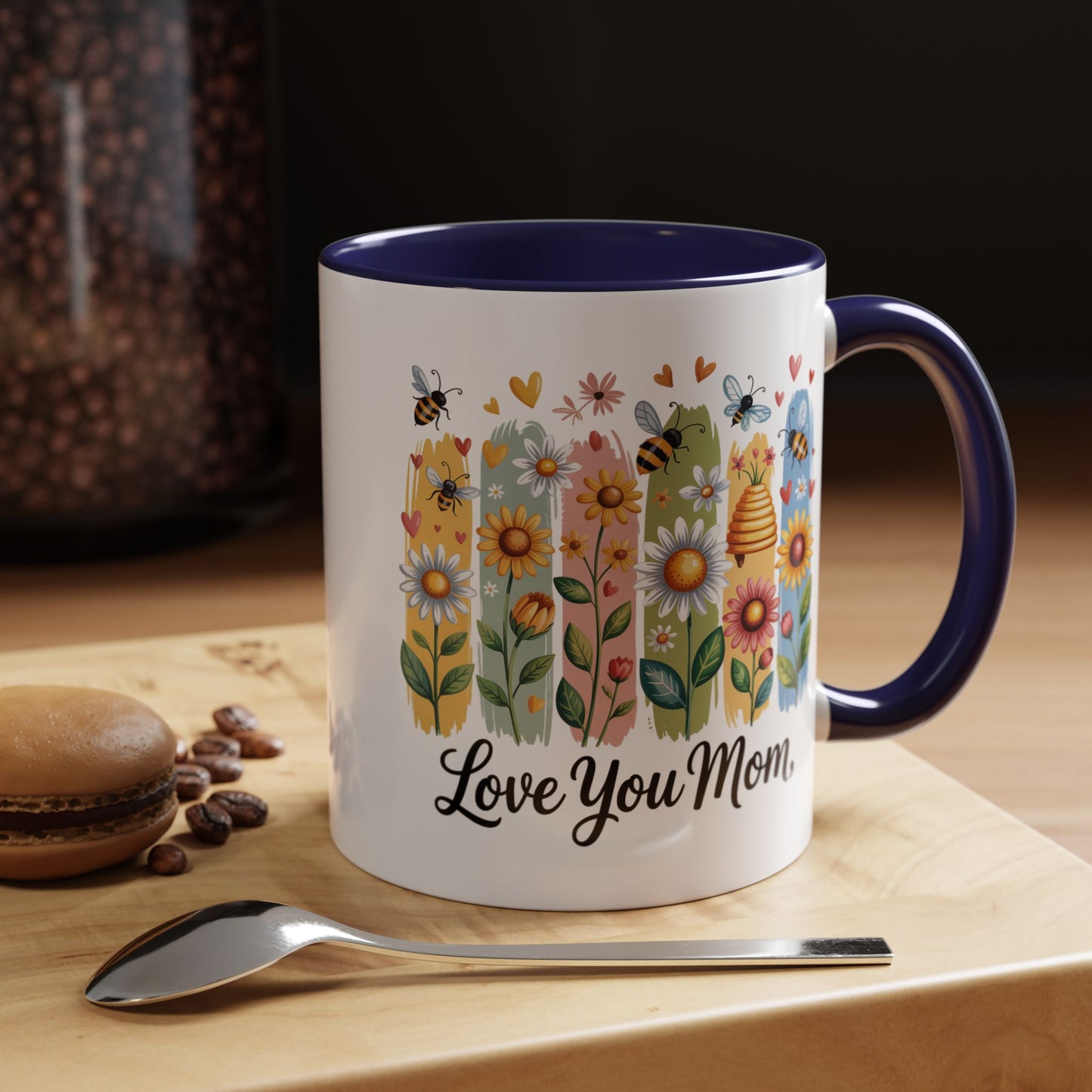 Mother's Day Mug - Love You Mom Beehive