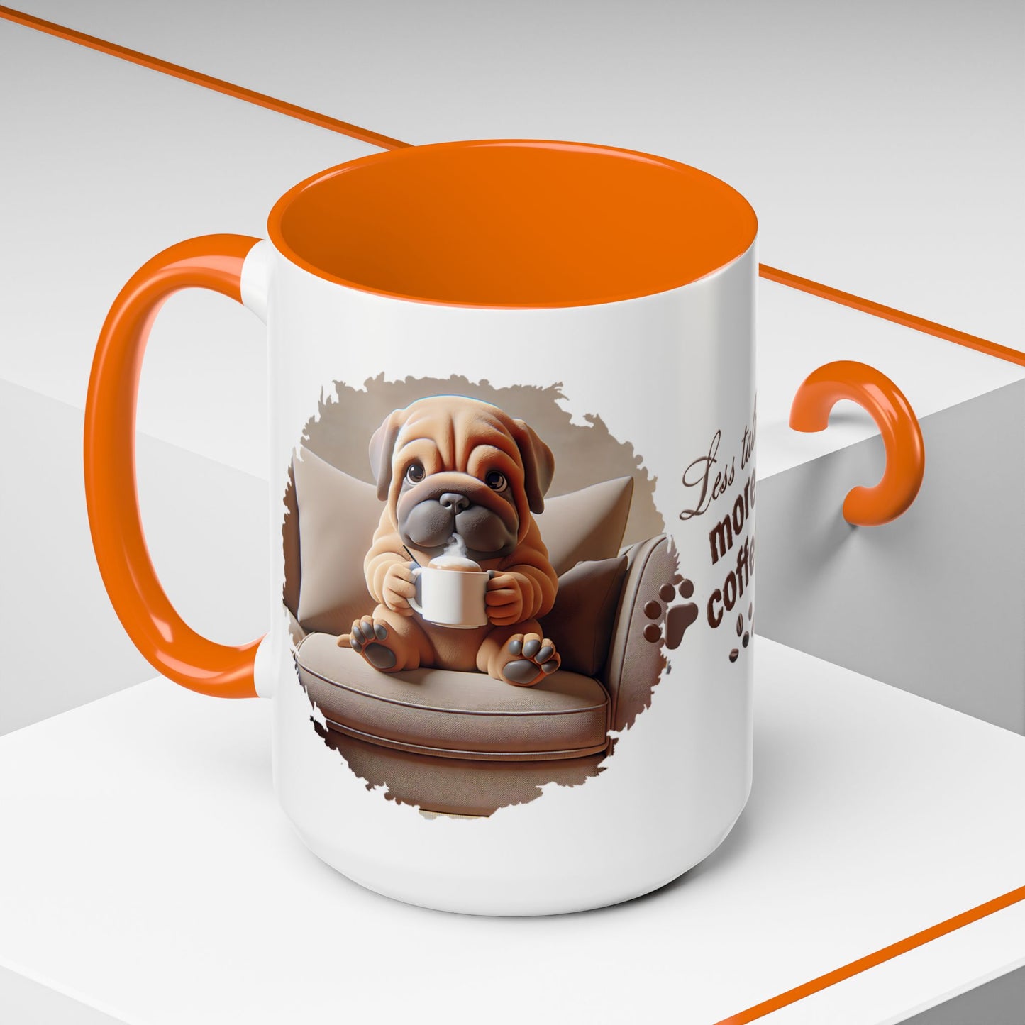 Animal Mug - Dog Coffee Wrap 30