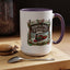 Christmas Mug - North Pole Express Steam Locomotive Decorations