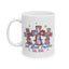 4th of July Mug - God Bless America Patriotic Cross
