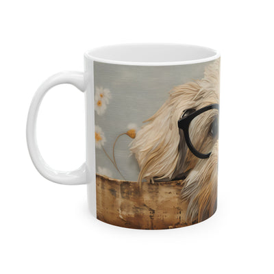 Artistic Mug - Felted Dog 4