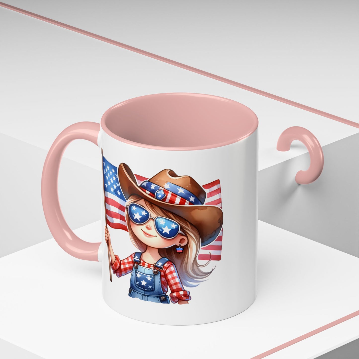 4th of July - Cowgirl Flag