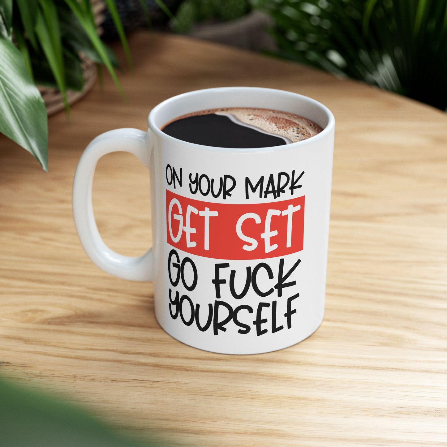 Adult Mug - On Your Mark Get Set