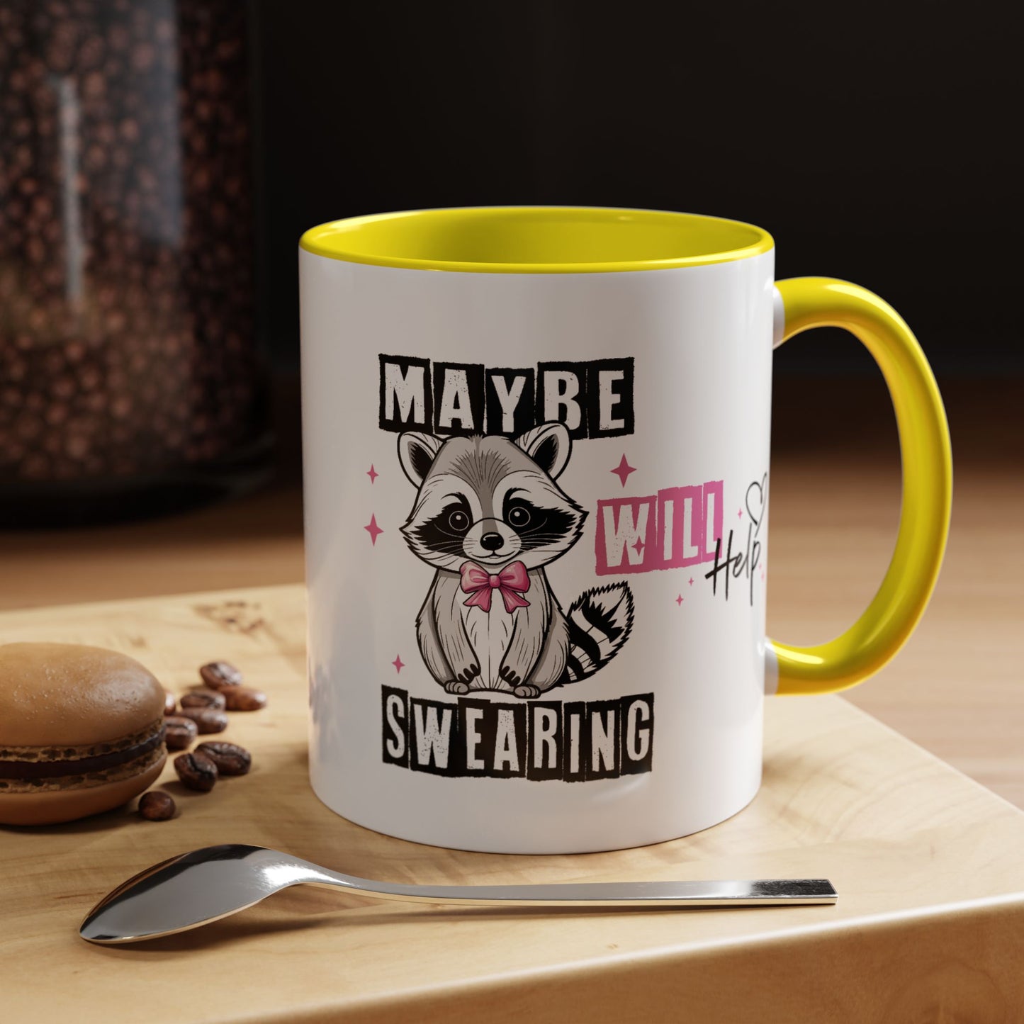 Humor Mug - Maybe Swearing Will Help