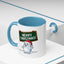 Christmas Mug - Merry Christmas White Text Seal Pup