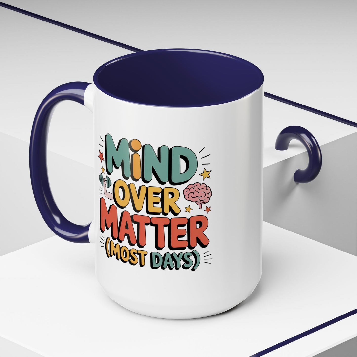 Wellness Mug - Mind Over Matter Graphic