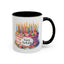 Birthday Mug - Happy Birthday Large Cake With...