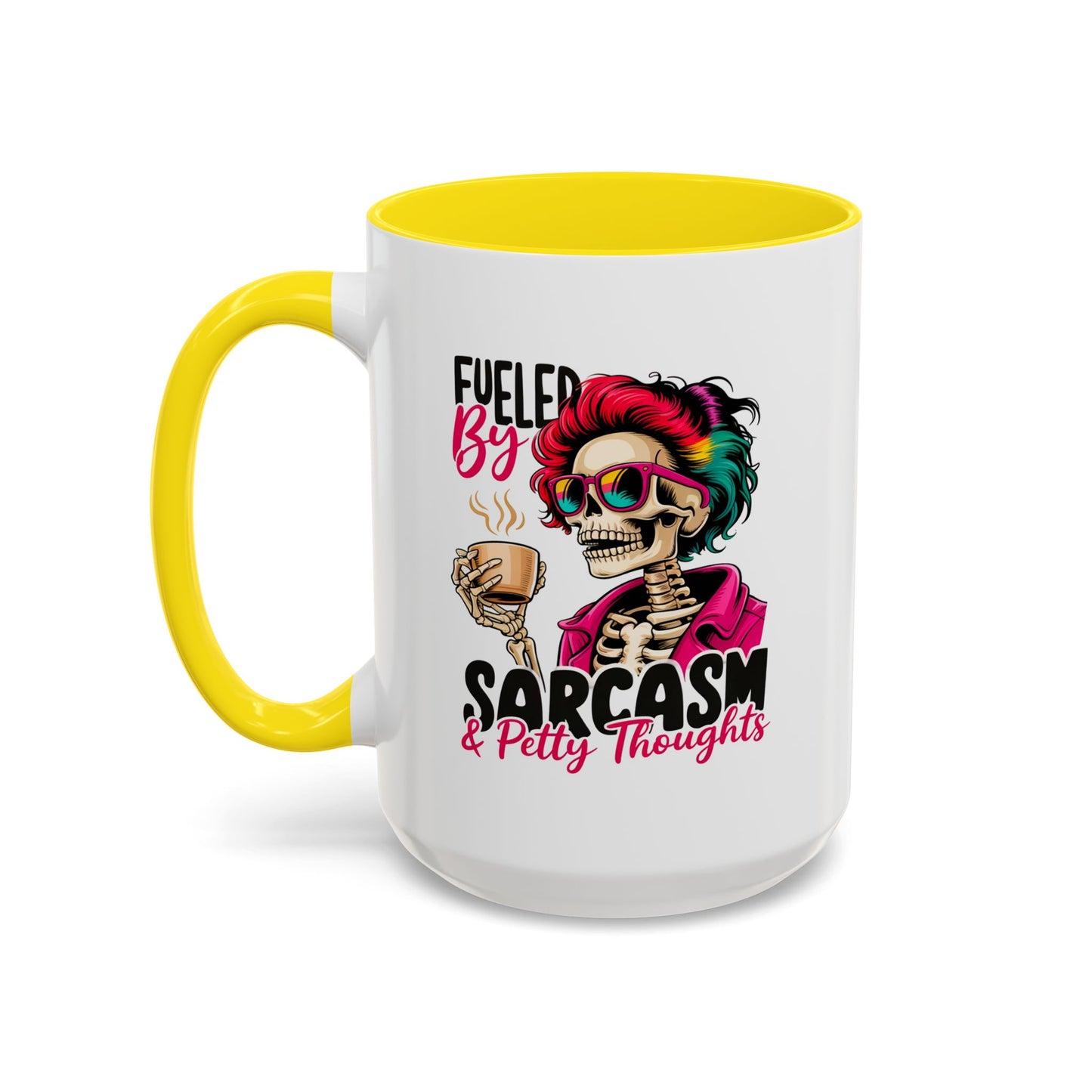 Humor Mug - Fueled by Sarcasm & Petty Thoughts
