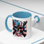 4th of July Mug - Skull With American Flag