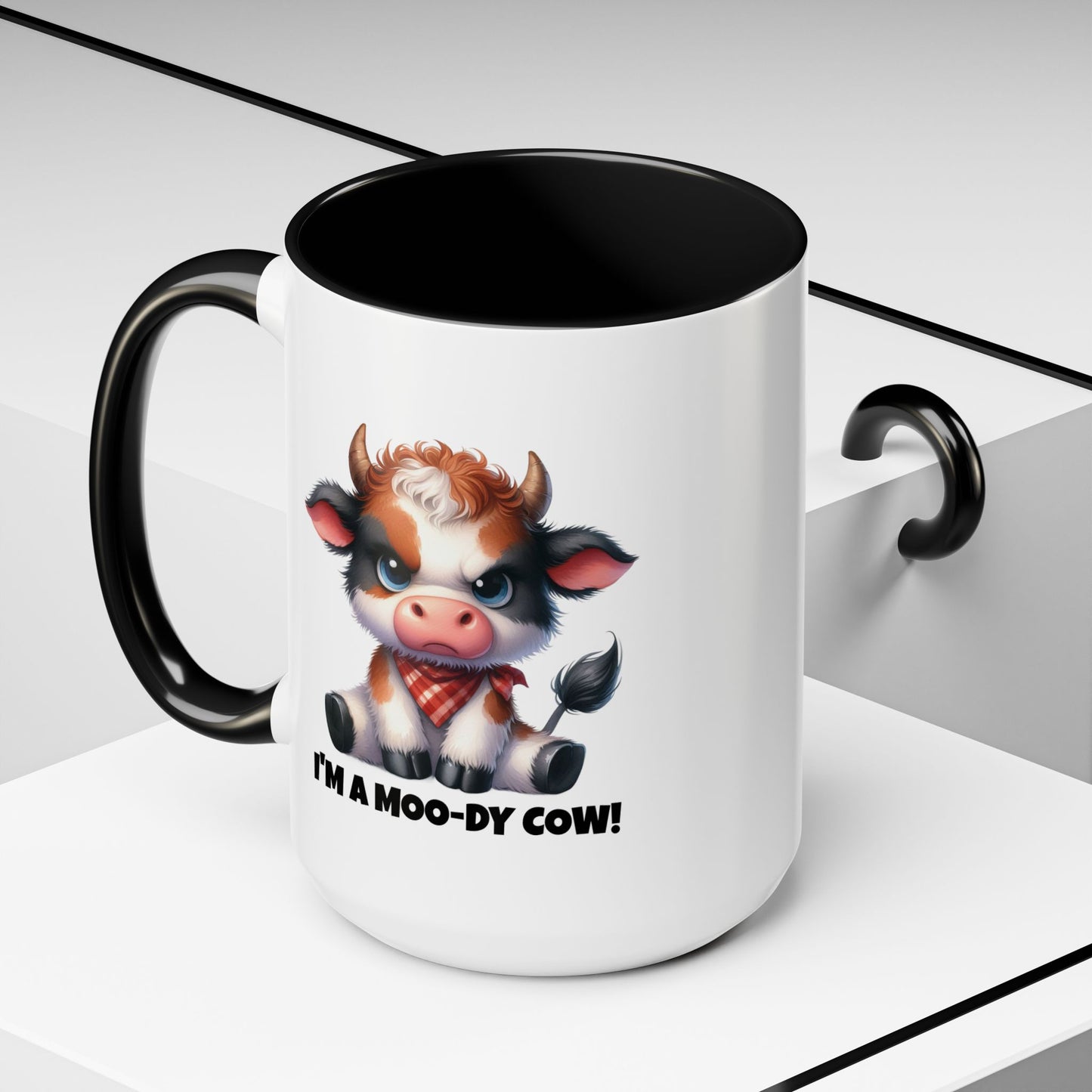 Humor Mug - I'm a Moody Cow