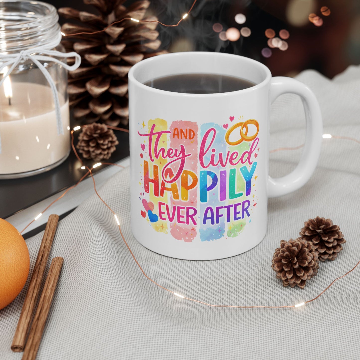 Anniversary Mug - And They Lived Happily