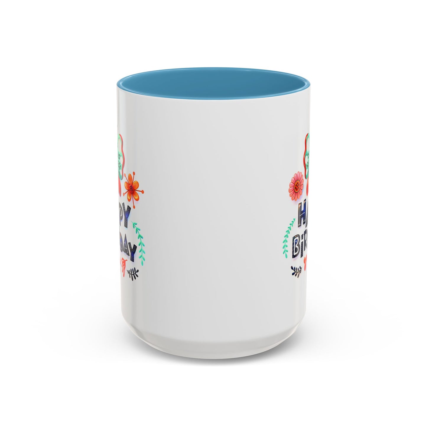 Birthday Mug - Butterfly Flowers