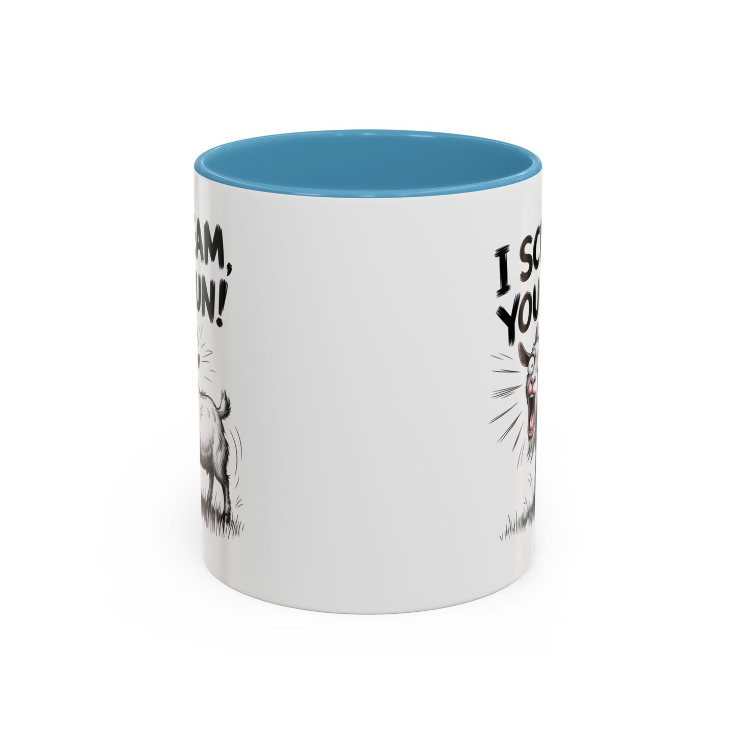 Humor Mug - I Scream, You Run