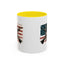 4th of July Mug - Skull Guns Flag