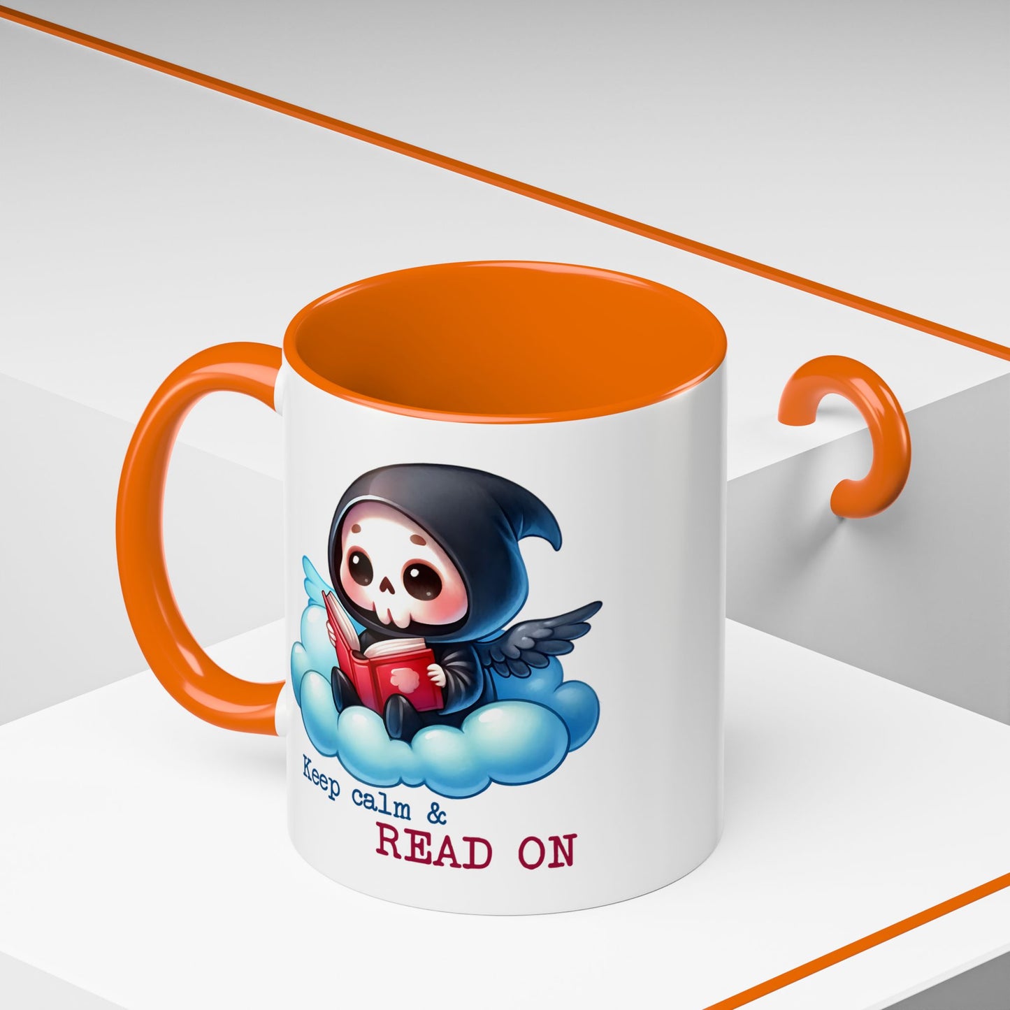 Wellness Mug - Keep Calm And Read On