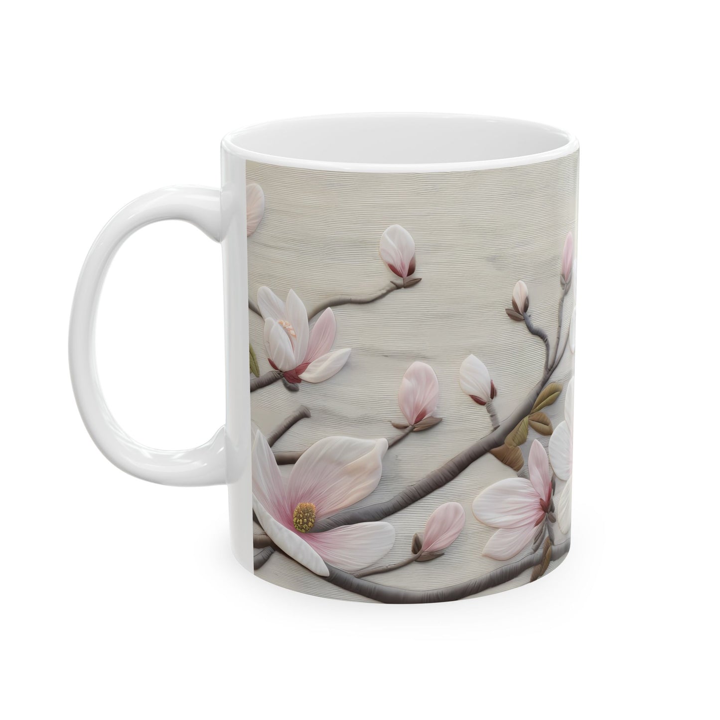 Artistic Mug - Felted Flower 2