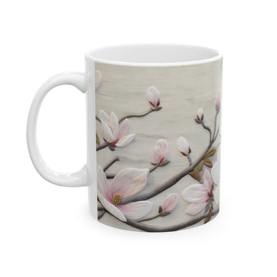 Artistic Mug - Felted Flower 2