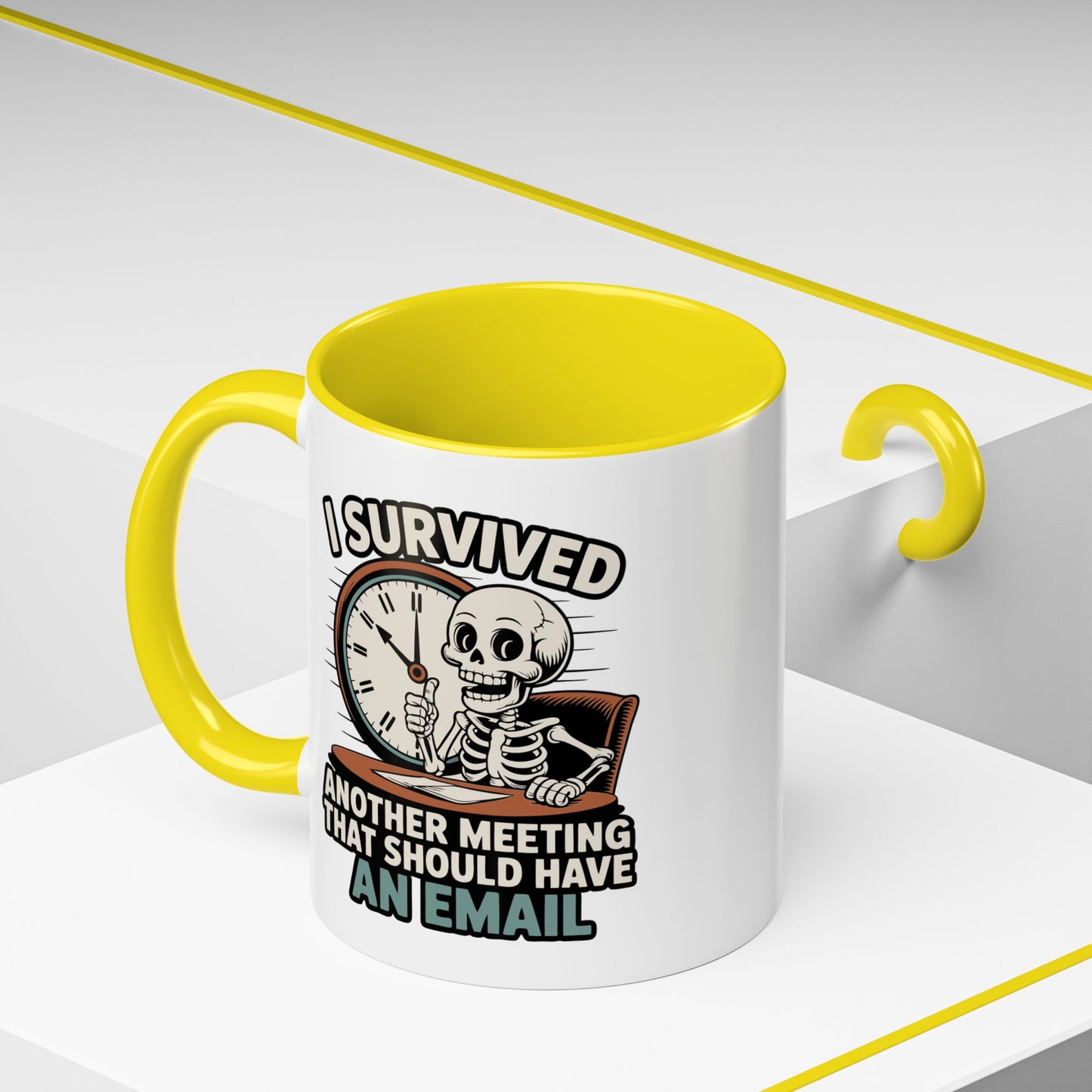Office Mug - I Survived Another Meeting