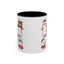 Christmas Mug - Merry Christmas Red & Green Text Santa Cute Animals