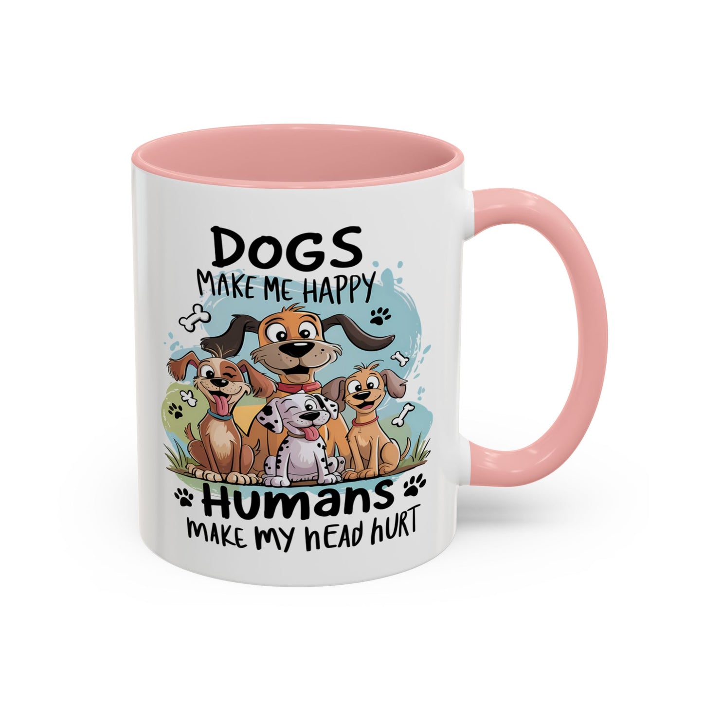 Animal Mug - Dogs Make Me Happy
