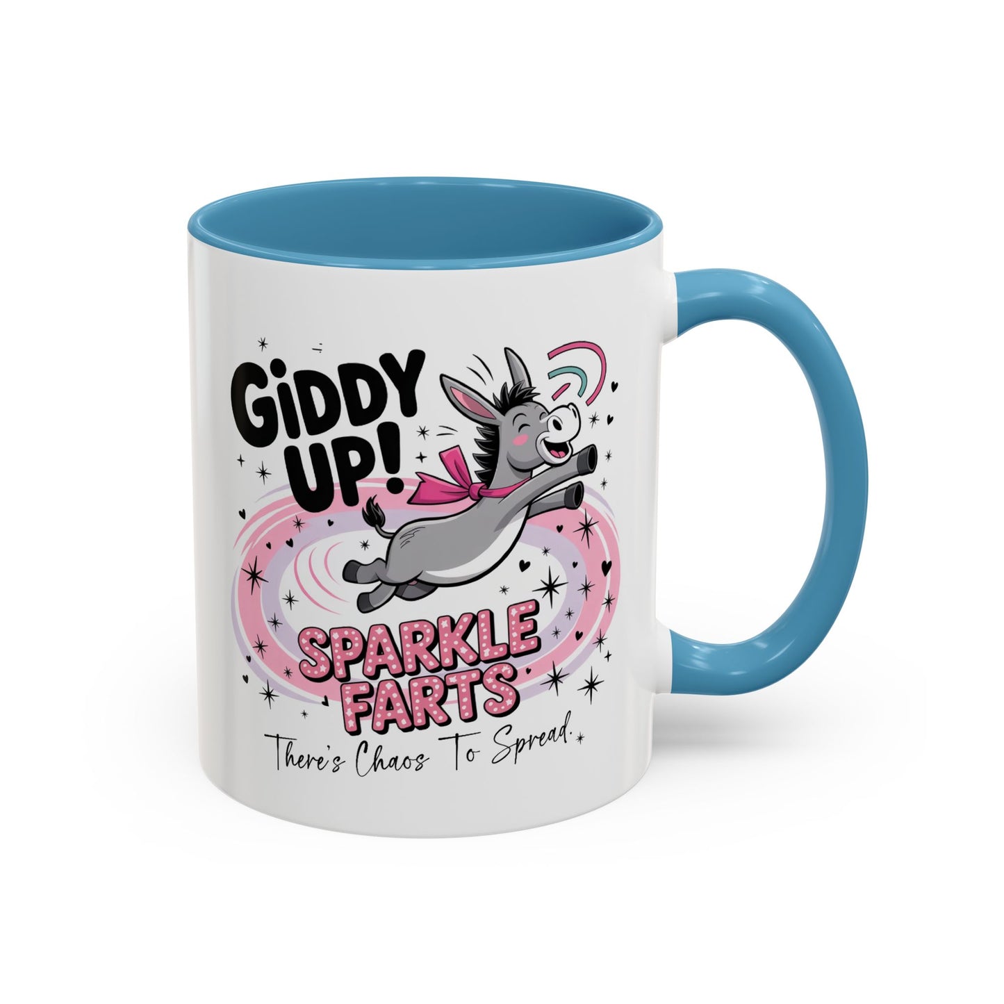 Humor Mug - Giddy Up Sparkle Farts