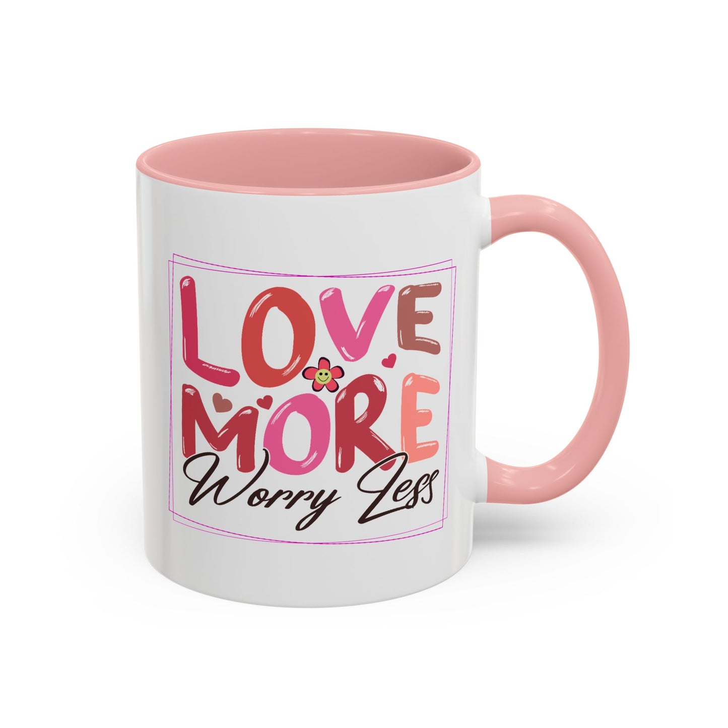 Wellness Mug - Love More Worry Less Frame