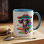 Alien Mug - Multicoloured Cow