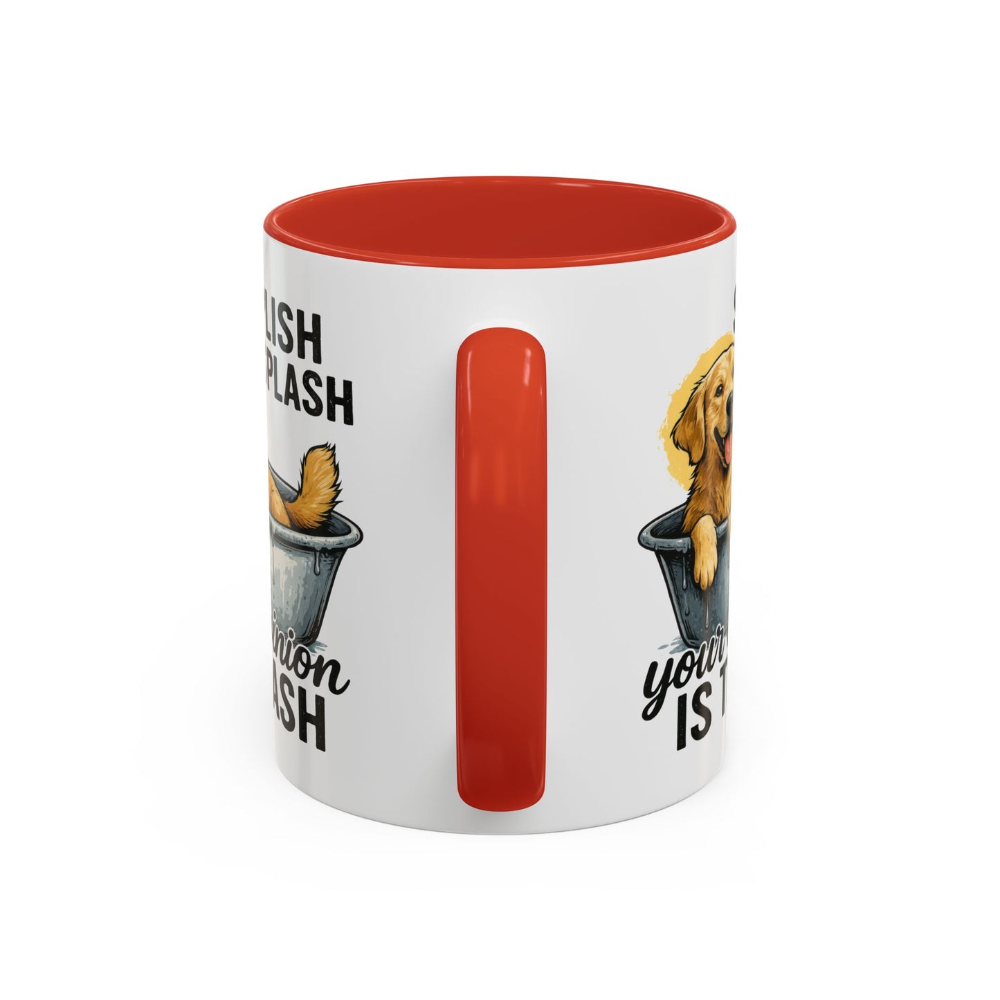 Animal Mug - Splish Splash Your Opinion Is Trash