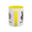 4th of July Mug - Peace Love America