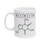 Humor Mug - Caffeine Molecule