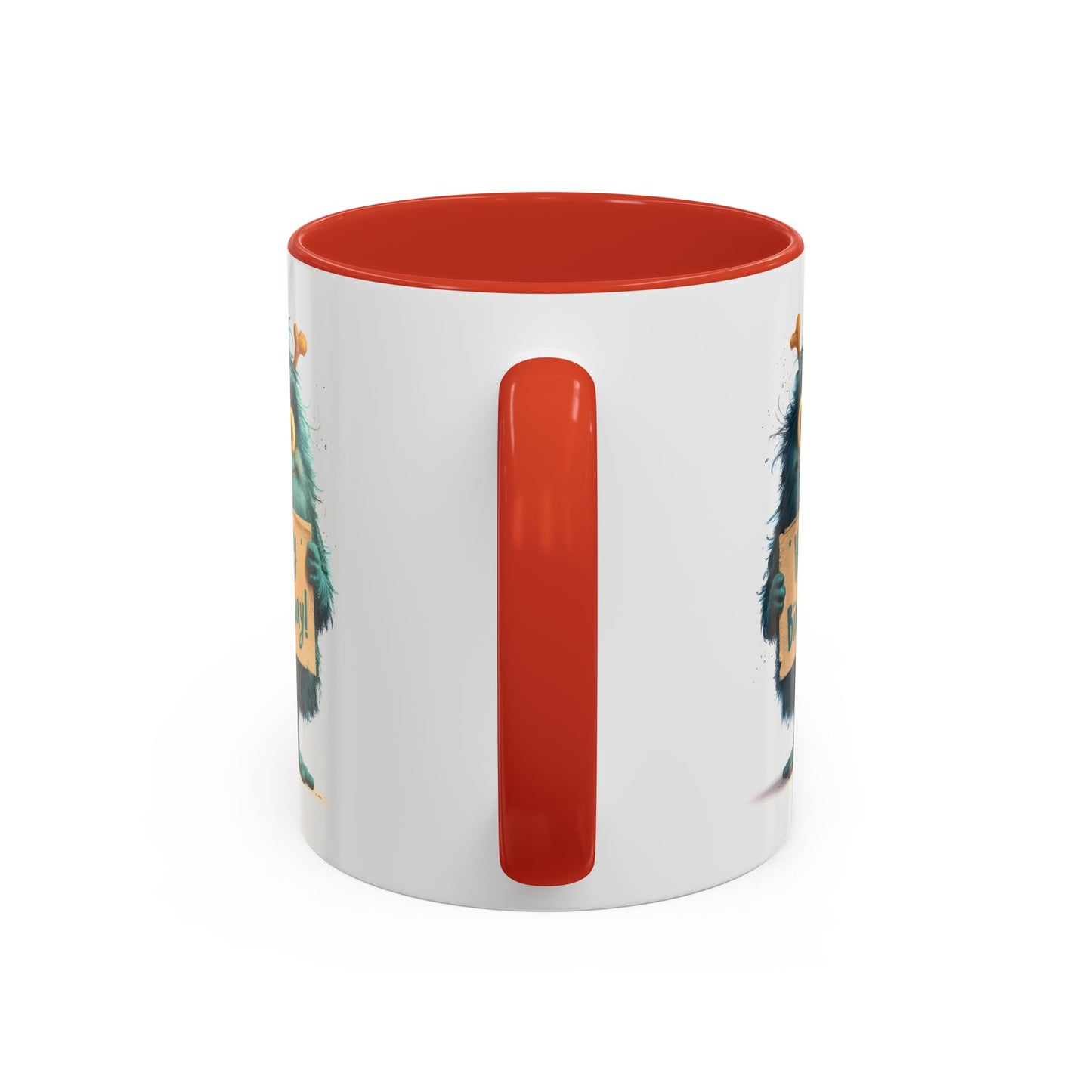 Birthday Mug - Birthday Sign Monster