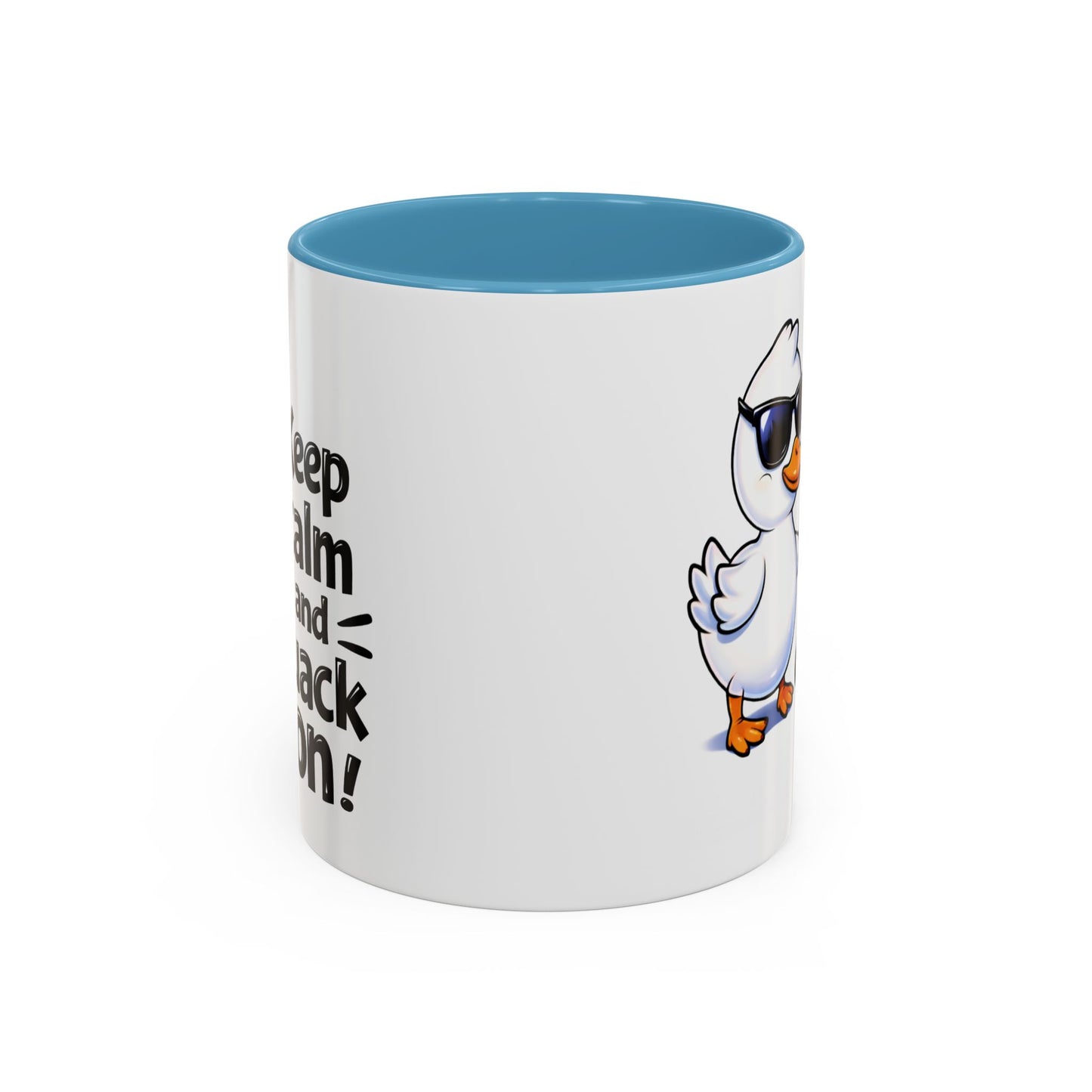 Wellness Mug - Keep Calm And Quack On