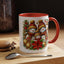 Christmas Mug - Gold Snowman Family 2