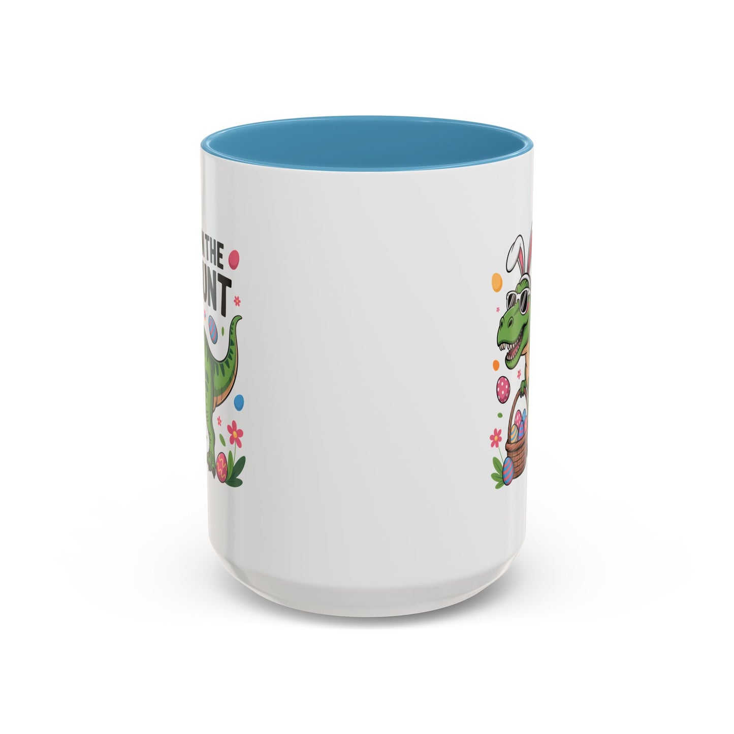Easter Mug - On The Hunt Dinosaur