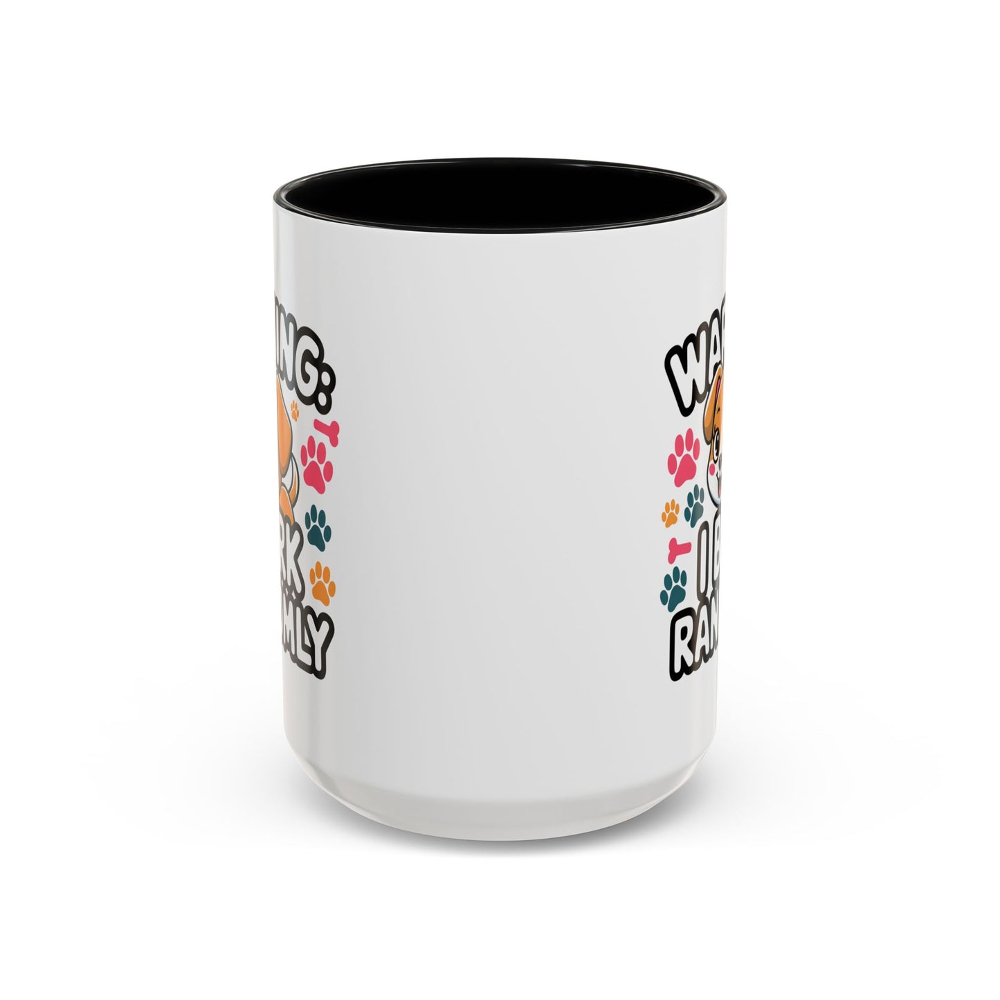 Animal Mug - Warning I Bark Randomly