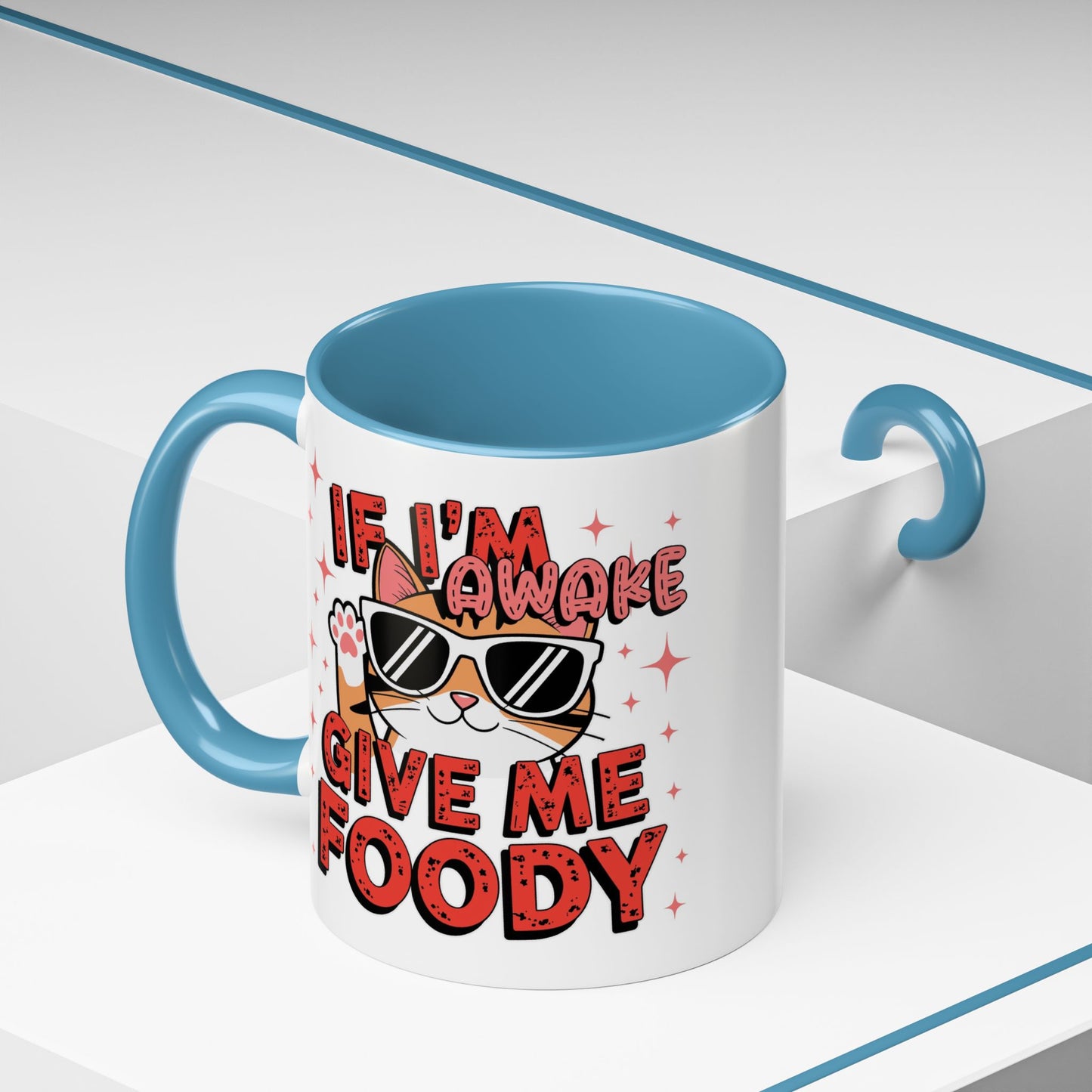Animal Mug - If I'm Awake Give Me Foody
