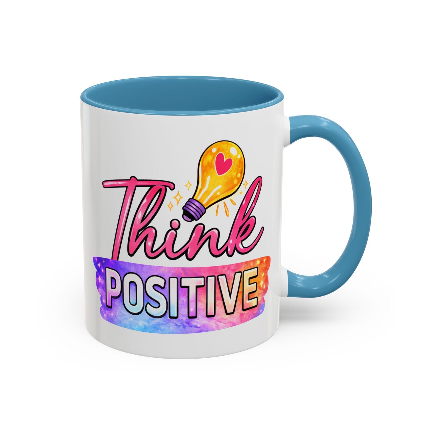 Wellness Mug - Think Positive Lightbulb