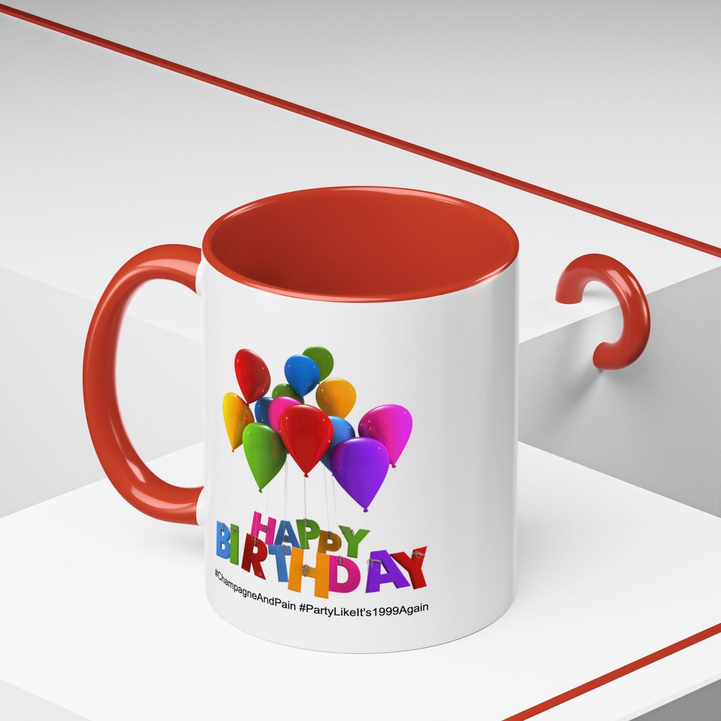 Birthday Mug- Champagne And Pain