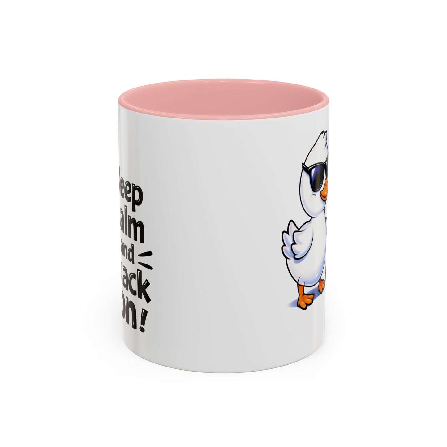 Wellness Mug - Keep Calm And Quack On