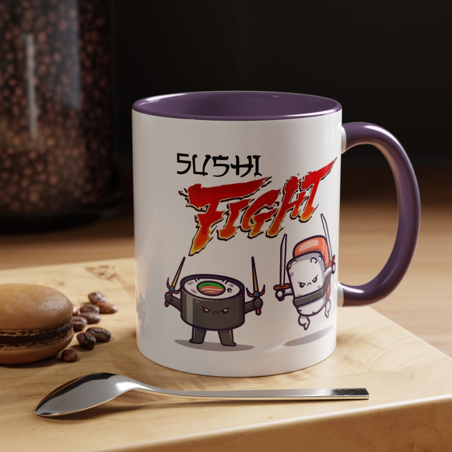 Humor Mug - Sushi Fight