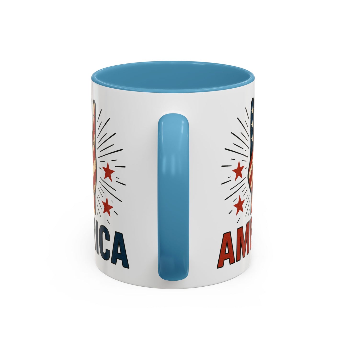 4th of July Mug - America Rock On