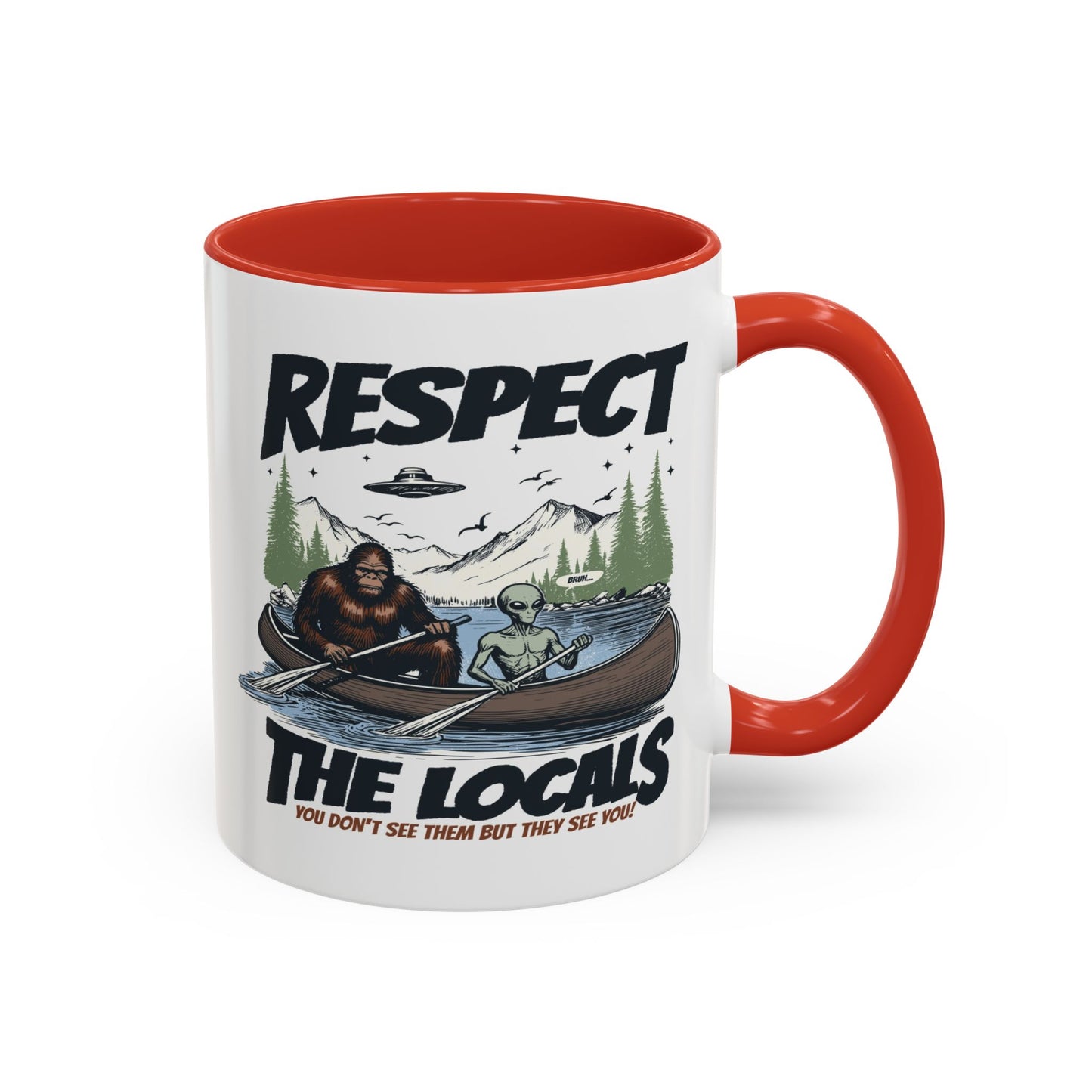 Alien Mug - Respect The Locals