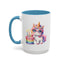 Birthday Mug - Unicorn Candles