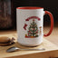 Christmas Mug - Merry Christmas Banner Tree Presents