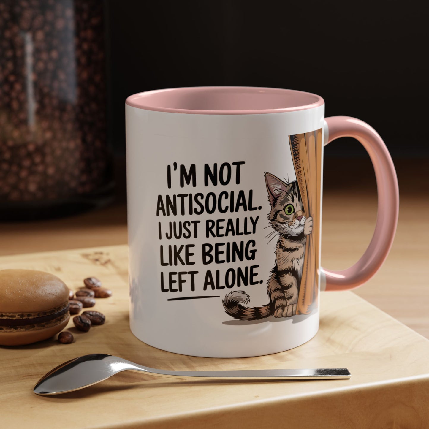 Animal Mug - I'm Not Antisocial