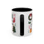 Christmas Mug - Merry Christmas Green Text Presents Tree Candy Cane